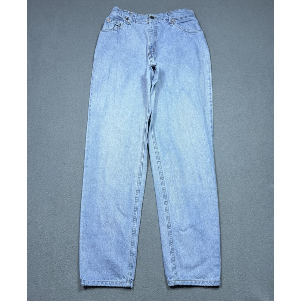 Vintage Levis Jeans Womens 27x31 Orange Tab Relaxed Fit Taper Highrise Rodeo